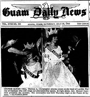 Lucille Flores: 1963 Liberation Queen