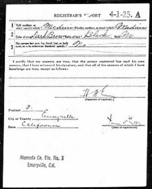 1917 Registrar Report