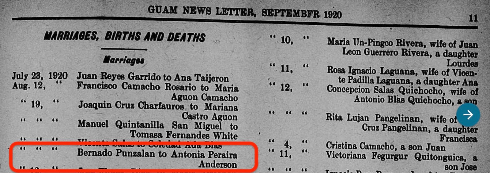 06 1920 September Guam News Letter