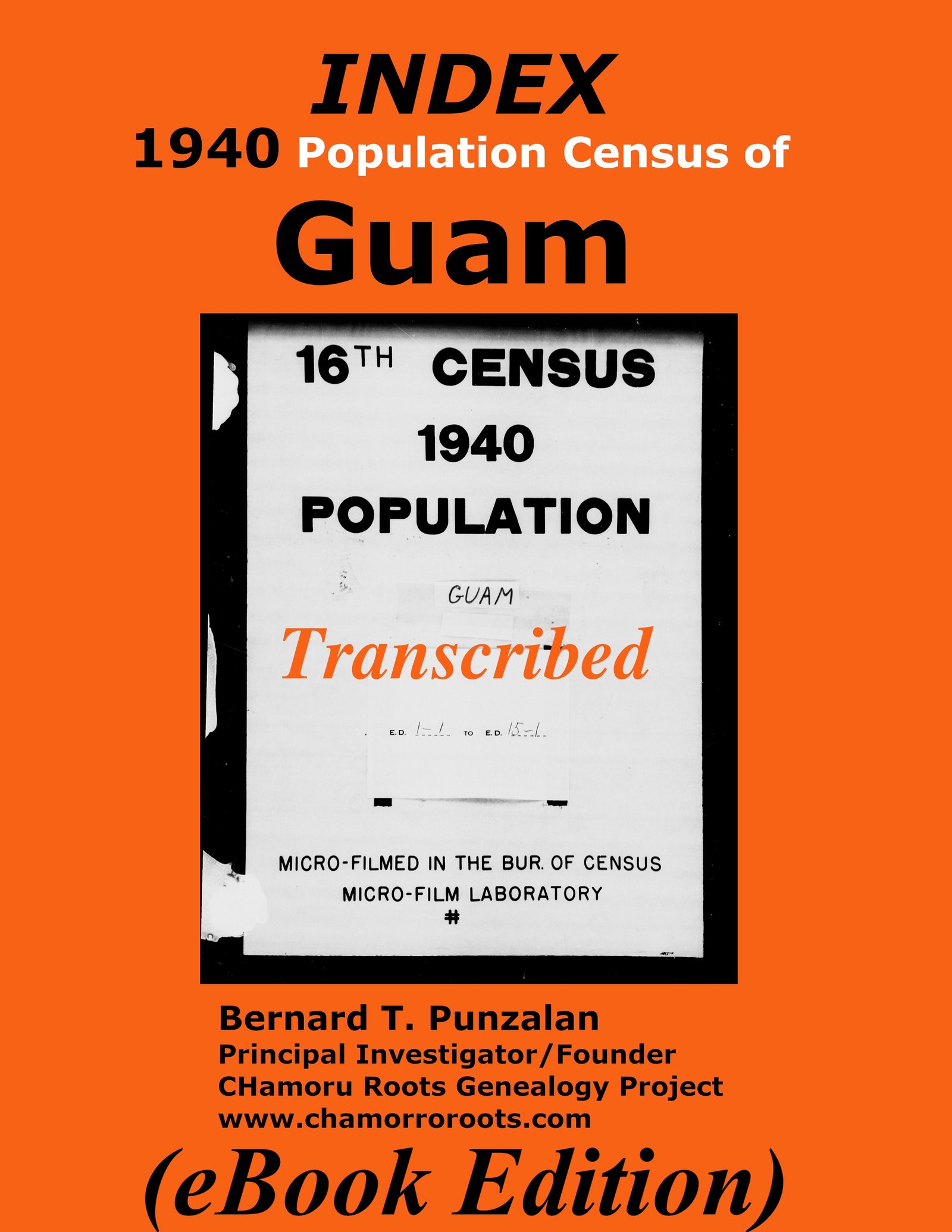 1940 Census Index EBook for Windows PC